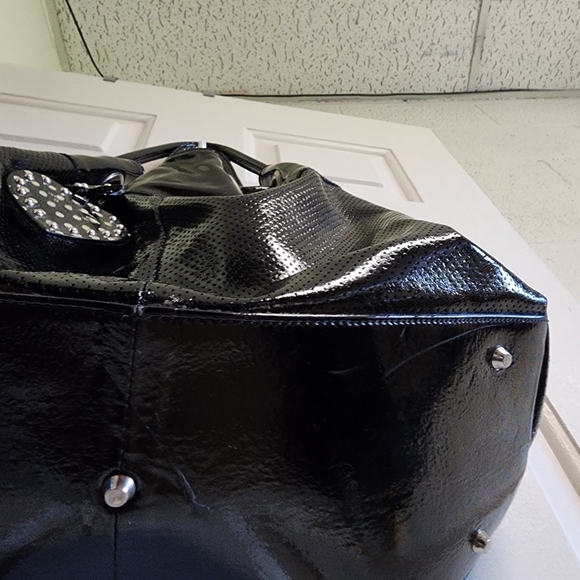 Roberta Gandolfi patent black bag - Picture 5 of 16